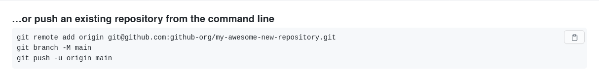 GitHub example