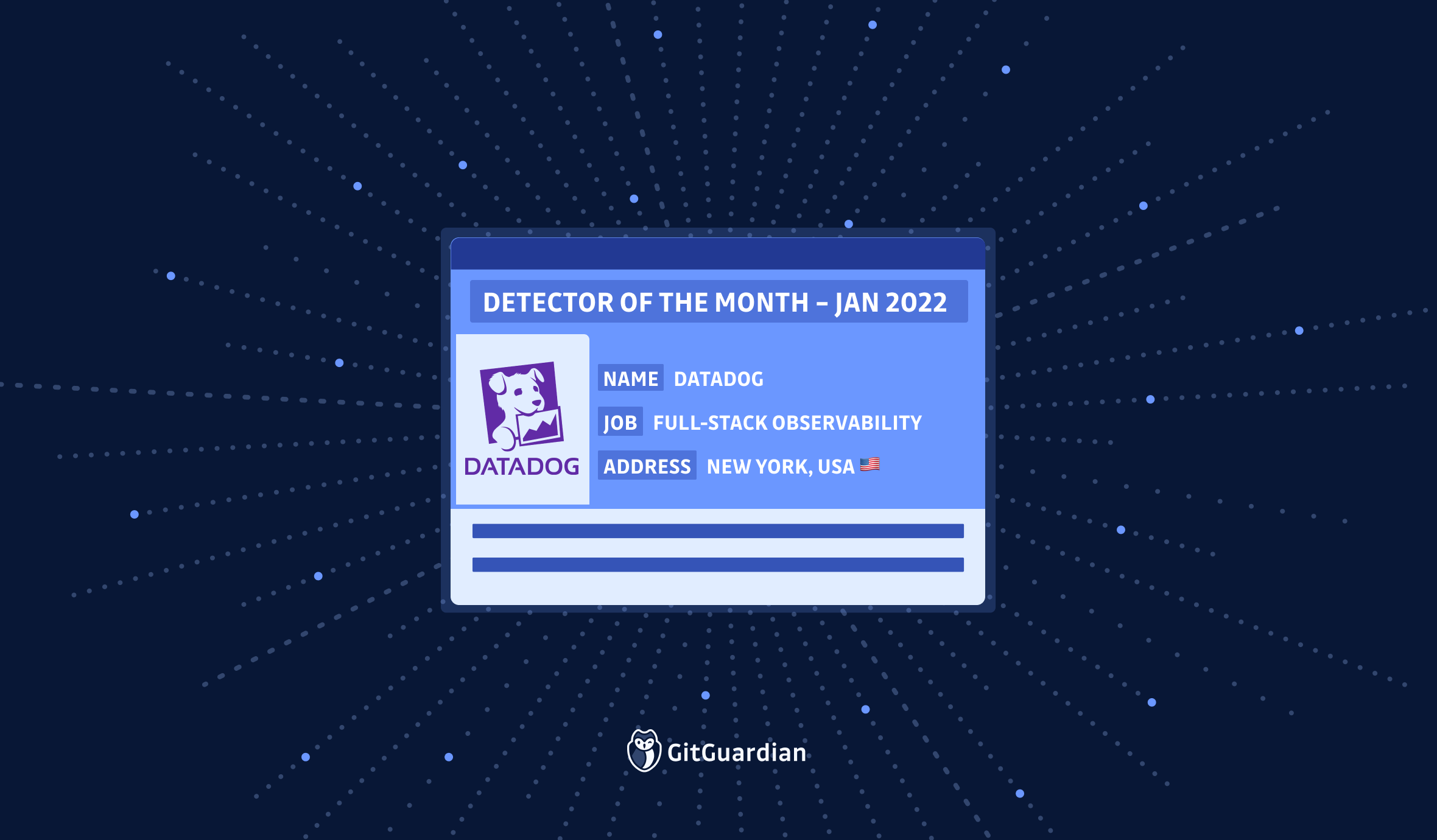 Detector of The Month – Datadog, January 2022