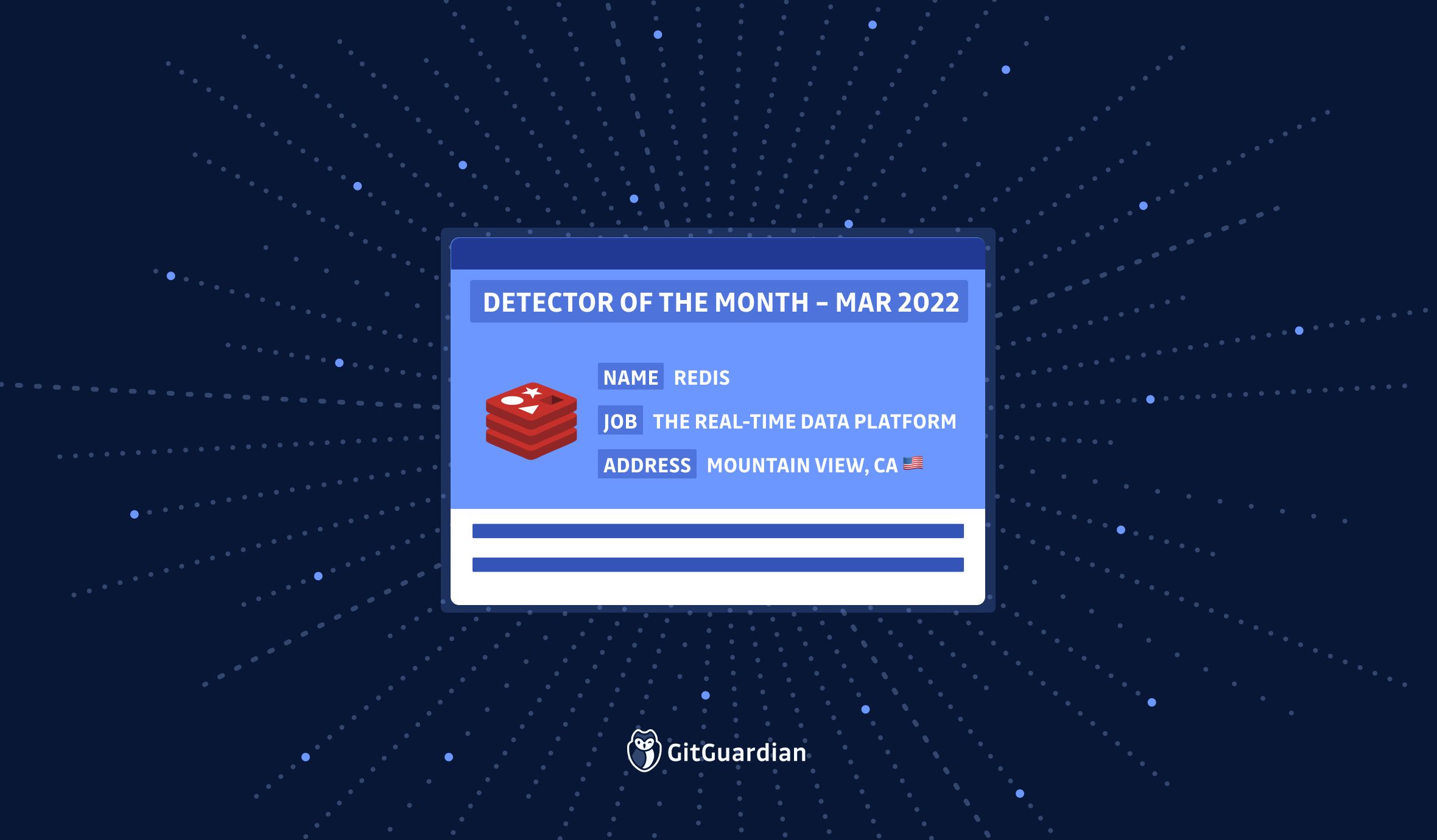 Detector of The Month – Redis, March 2022