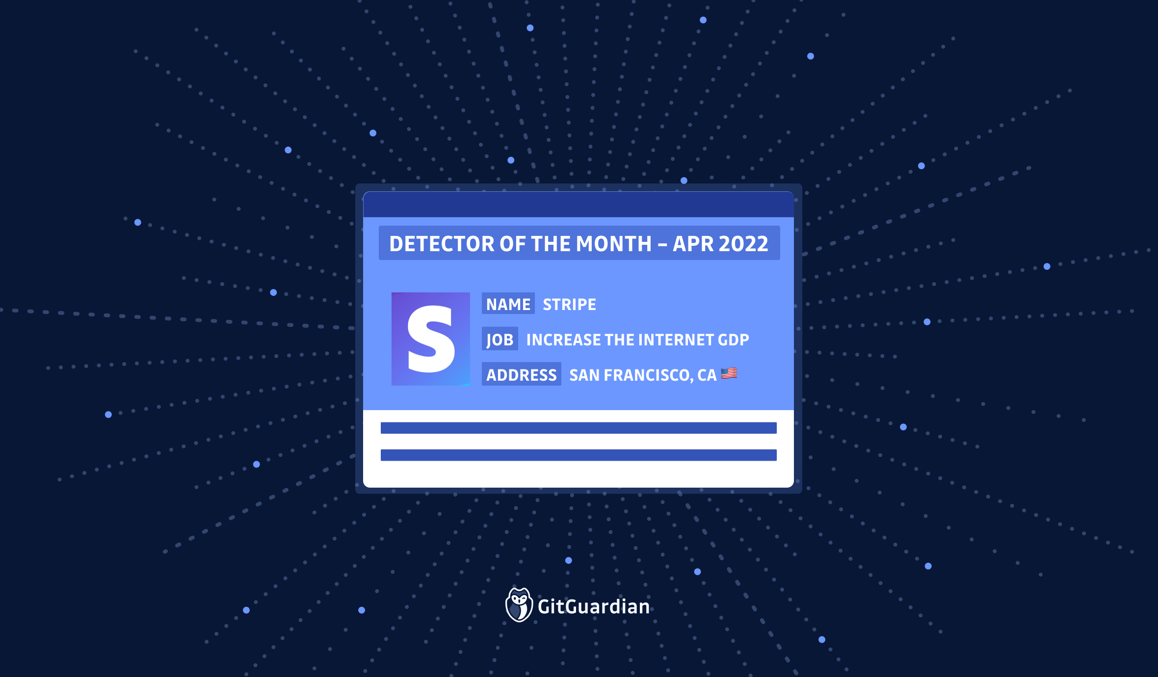Detector of The Month – Stripe webhook secret, April 2022